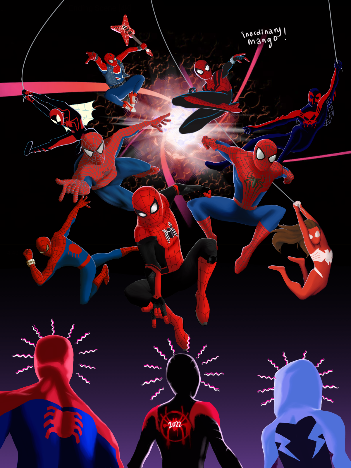 Spider Man Across The Spider Verse First Poster Swings Online With Sexiezpicz Web Porn